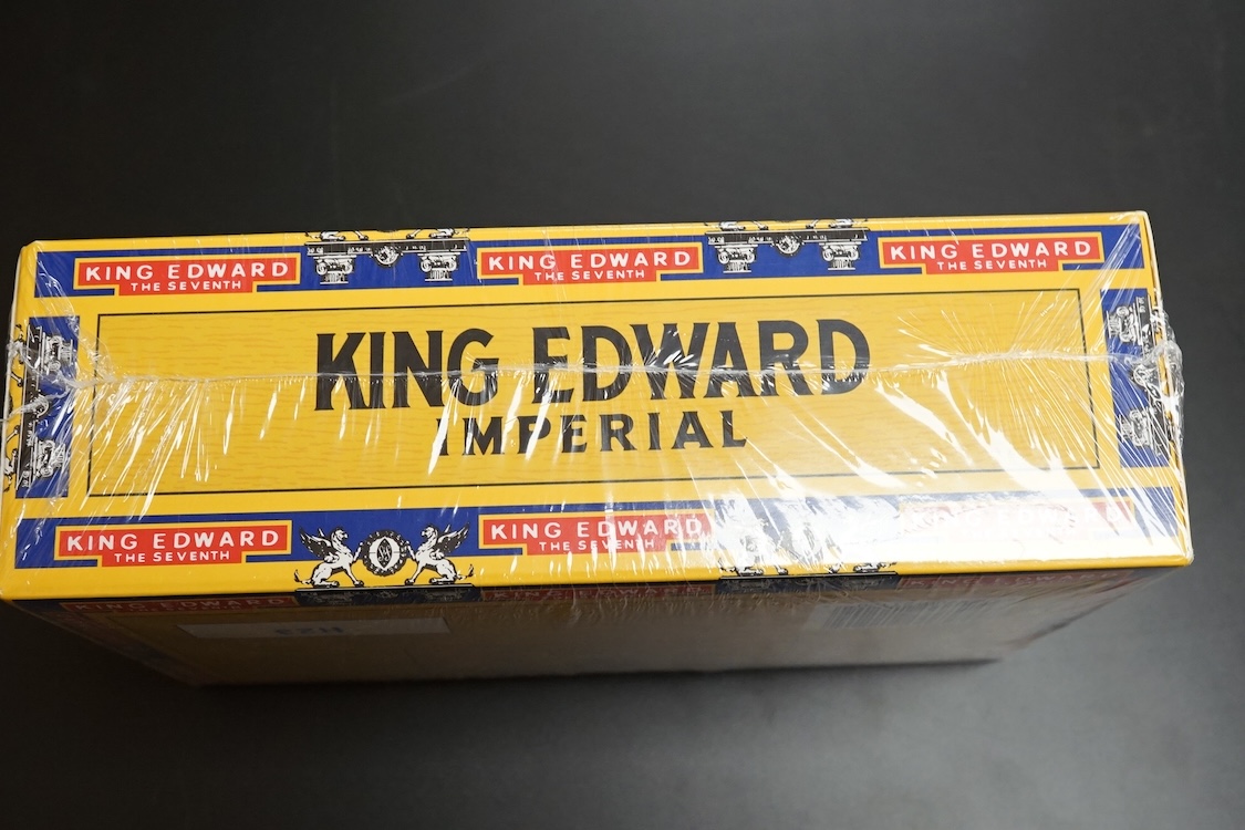 A sealed box of 50 King Edward cigars